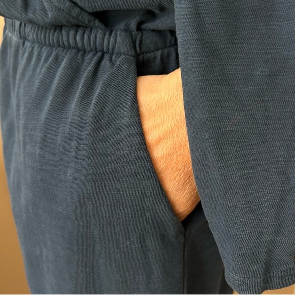 Anthropologie Nation LTD Ronda Jumpsuit Long Sleeve Puff Shoulder Made in Peru M - Picture 13 of 16